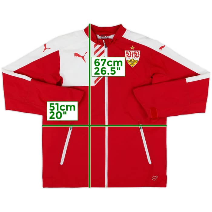 2013-14 Stuttgart Puma Track Jacket - 8/10 - (XL.Boys)