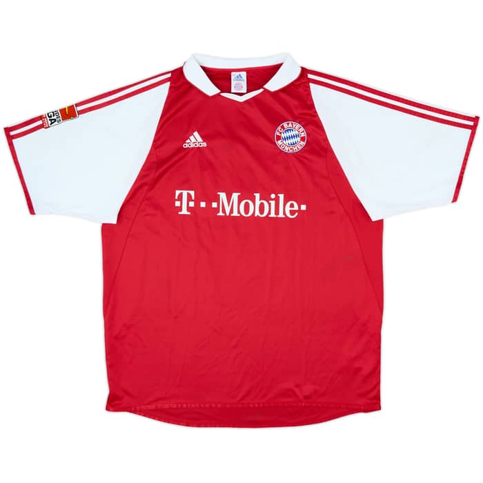 2003-04 Bayern Munich Home Shirt Makaay #10 - 6/10 - (XL)