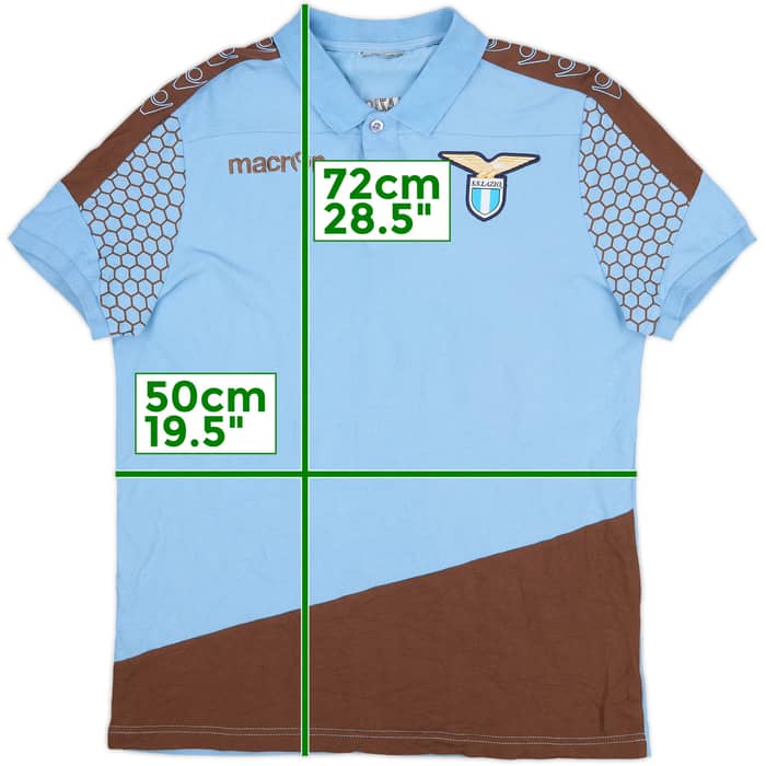 2015-16 Lazio Macron Polo Shirt - 8/10 - (L)