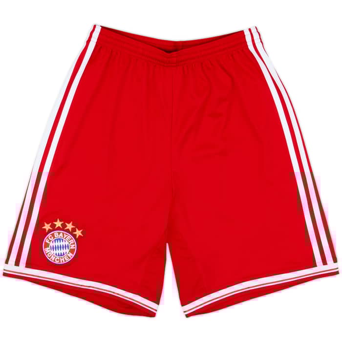 2013-14 Bayern Munich Home Shorts - 9/10 - (XL.Boys)