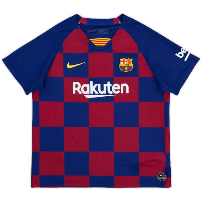 2019-20 Barcelona Home Shirt Messi #10 - 8/10 - (6-7 Years)