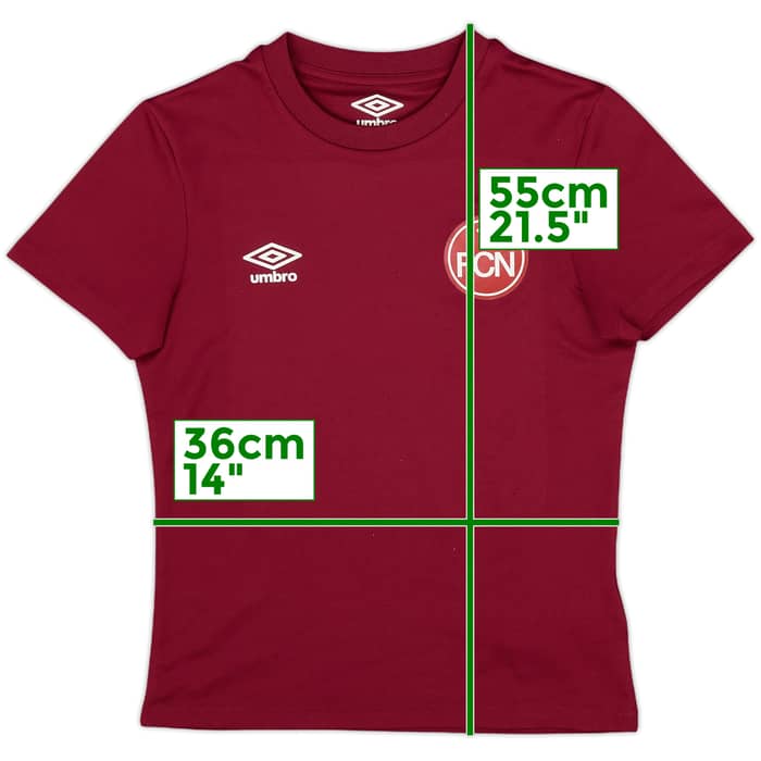 2019-20 Nurnberg Umbro Training Shirt - 8/10 - (S.Boys)