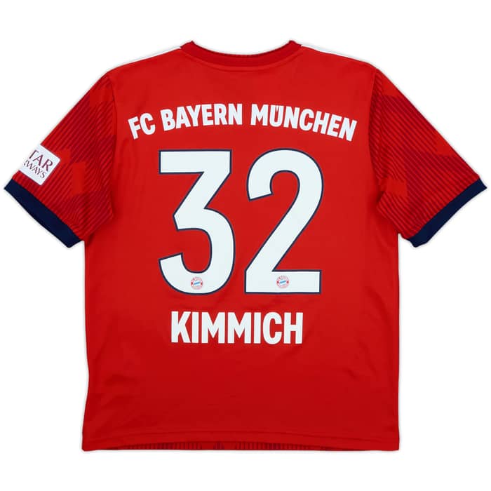 2018-19 Bayern Munich Home Shirt Kimmich #32 - 8/10 - (L.Boys)
