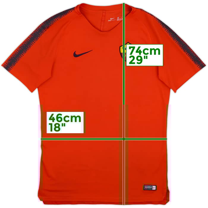 2019-20 Roma Nike Training Shirt - 9/10 - (M)