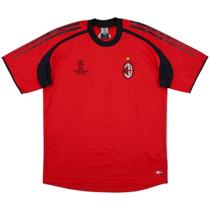 2004-05 AC Milan adidas Champions League Training Shirt - 8/10 - (M/L)