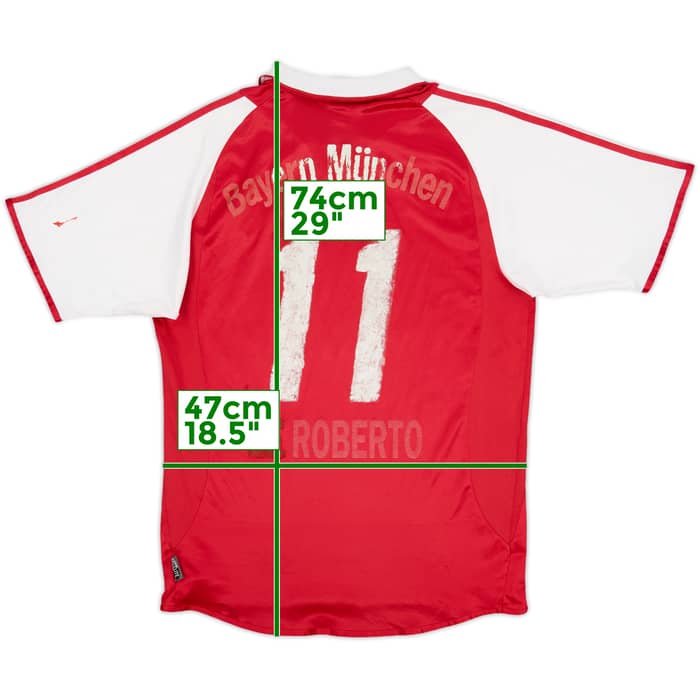 2003-04 Bayern Munich Home Shirt Ze Roberto #11 - 3/10 - (S)