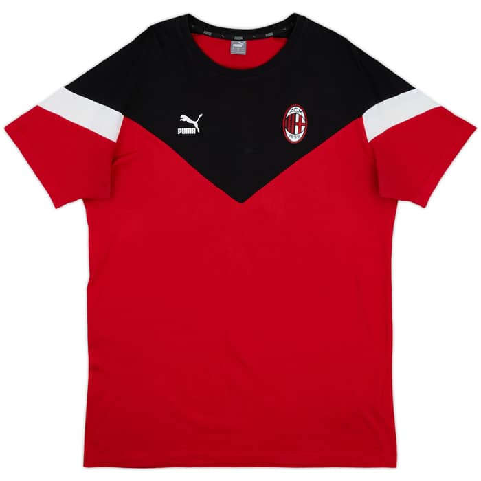 2019-20 AC Milan Puma Iconic Tee - 9/10 - (L)