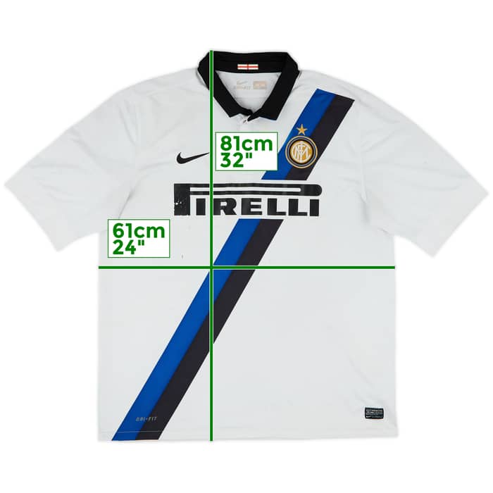 2011-12 Inter Milan Away Shirt - 4/10 - (XL)