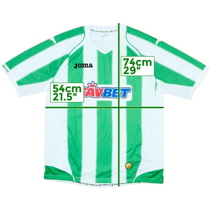 2012-14 Karpaty Lviv Home Shirt - 7/10 - (L)
