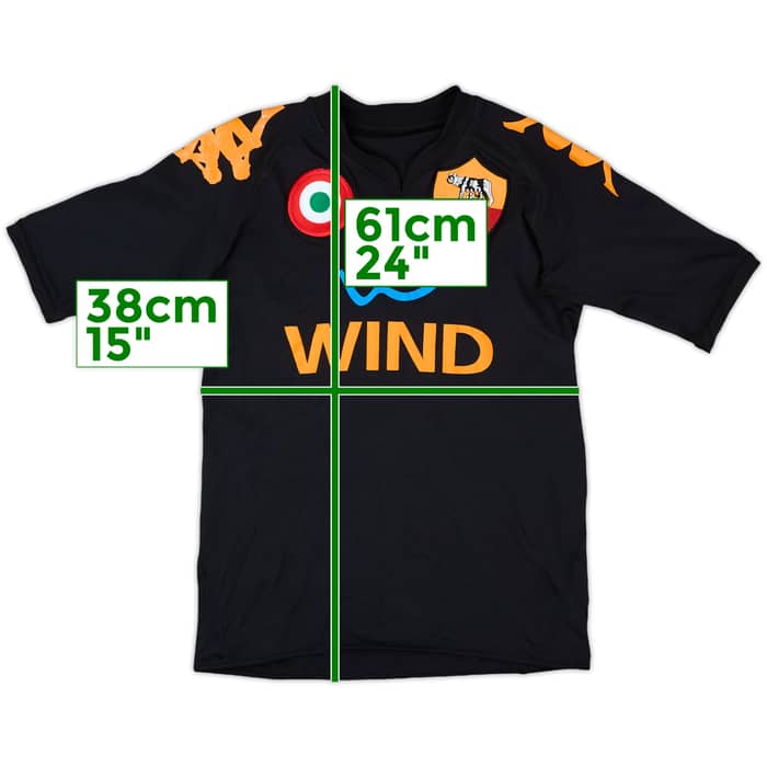 2007-08 Roma Third Shirt - 7/10 - (XL.Boys)