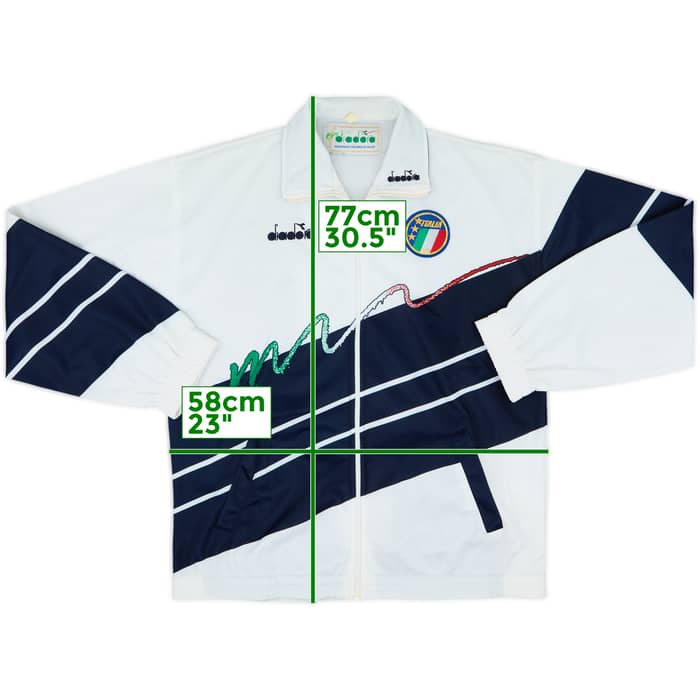 1990 Italy Diadora Track Jacket - 8/10 - (XL)
