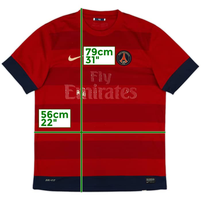 2012-13 Paris Saint-Germain Away Shirt - 4/10 - (L)