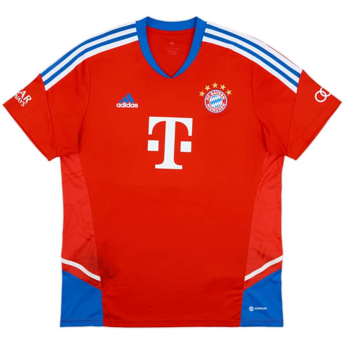 2022-23 Bayern Munich adidas Training Shirt - 4/10 - (XL)