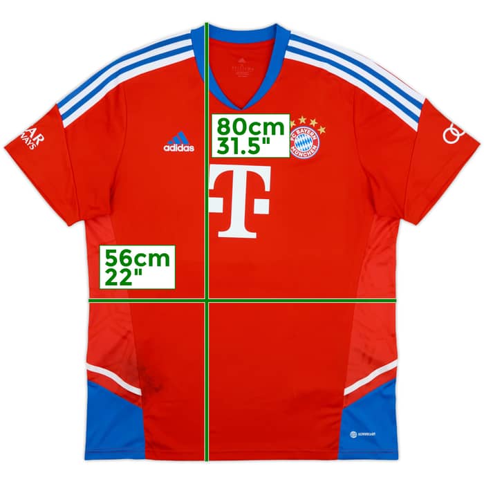 2022-23 Bayern Munich adidas Training Shirt - 4/10 - (XL)