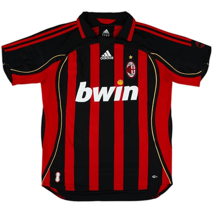 2006-07 AC Milan Home Shirt Ronaldo #99 - 6/10 - (L)