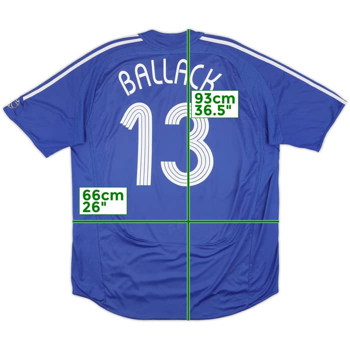 2006-08 Chelsea Home Shirt Ballack #13 - 6/10 - (XXL)