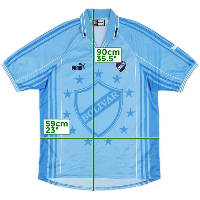 2001 Club Bolivar Home Shirt - 9/10 - (XL)