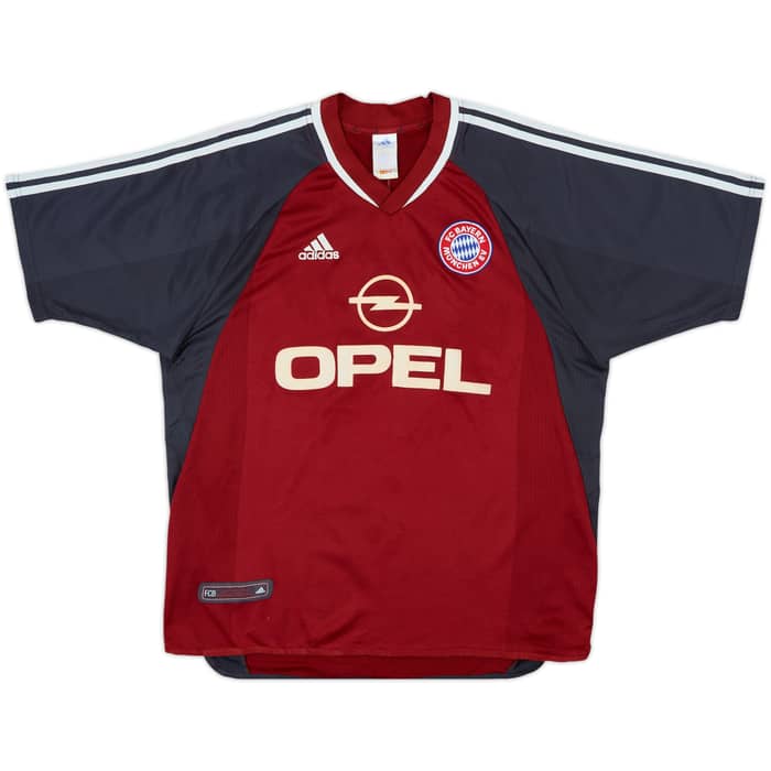 2001-02 Bayern Munich Home Shirt Scholl #7 - 7/10 - (L)