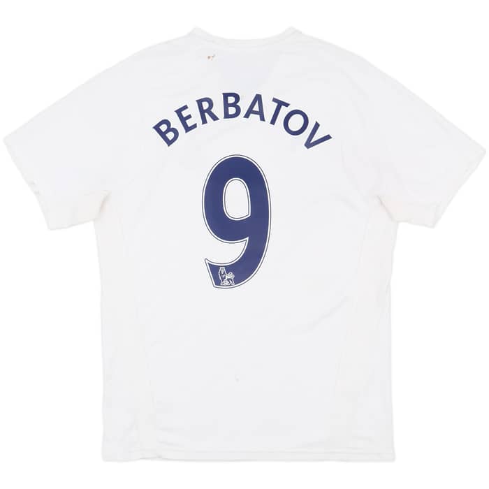 2007-08 Tottenham Home Shirt Berbatov #9 - 6/10 - (S)