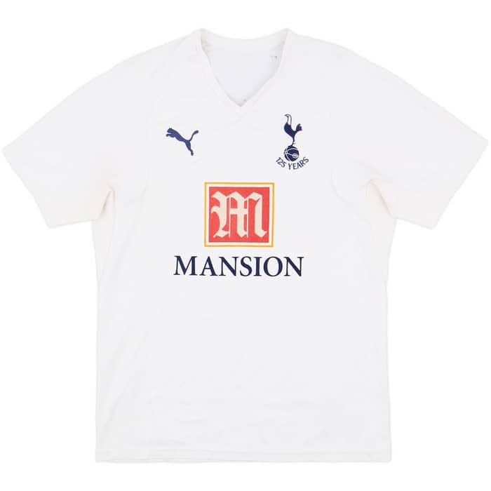 2007-08 Tottenham Home Shirt Berbatov #9 - 6/10 - (S)