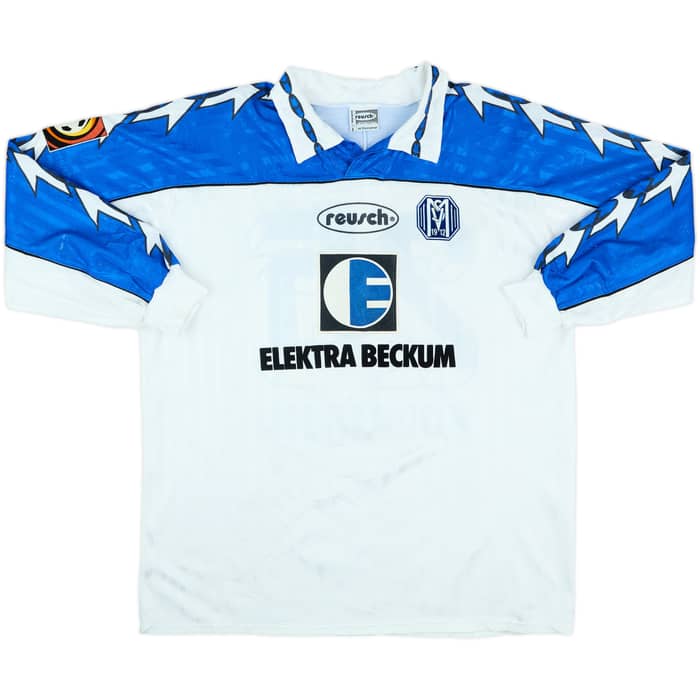 1996-97 Meppen Match Issue Away L/S Shirt Kouptsow #26