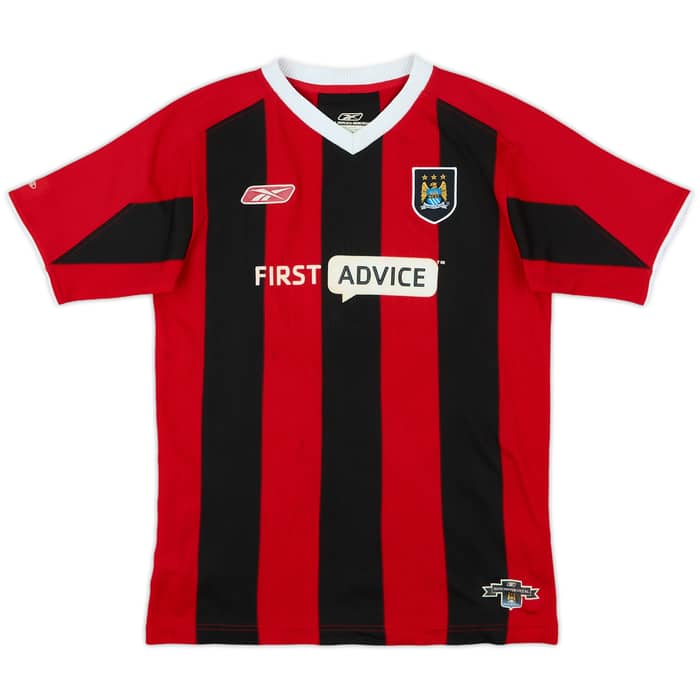 2003-04 Manchester City Away Shirt - 9/10 - (L.Boys)