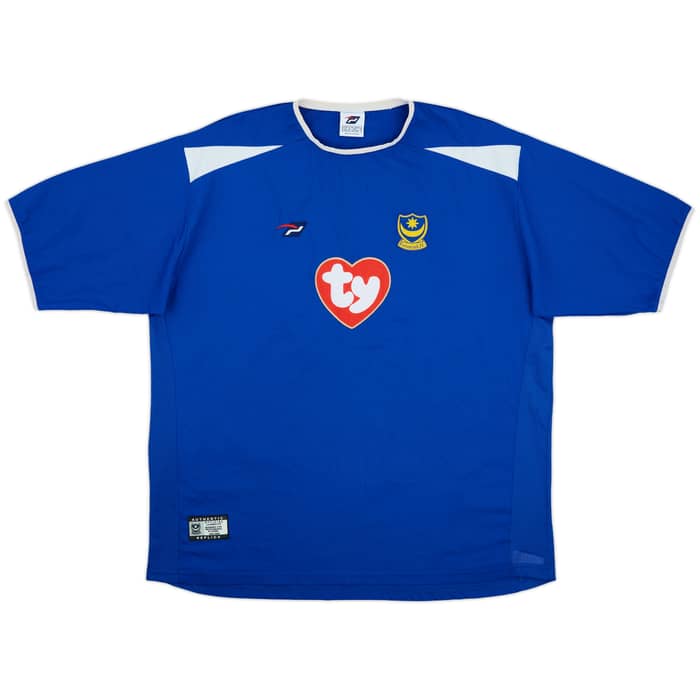 2003-05 Portsmouth Home Shirt Yakubu #20 - 8/10 - (XXL)