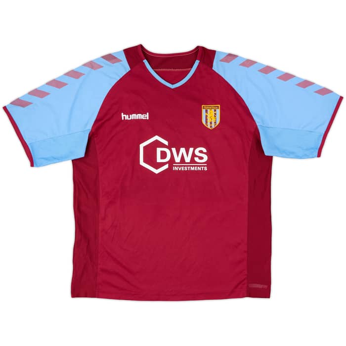 2004-05 Aston Villa Home Shirt Angel #9 - 8/10 - (L)