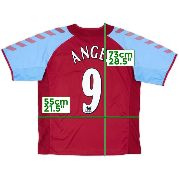 2004-05 Aston Villa Home Shirt Angel #9 - 8/10 - (L)