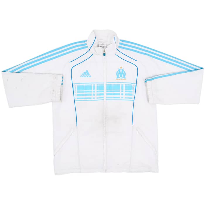 2010-11 Olympique Marseille adidas Track Jacket - 3/10 - (M/L)