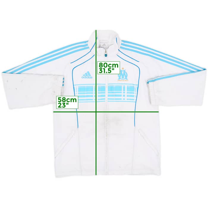 2010-11 Olympique Marseille adidas Track Jacket - 3/10 - (M/L)