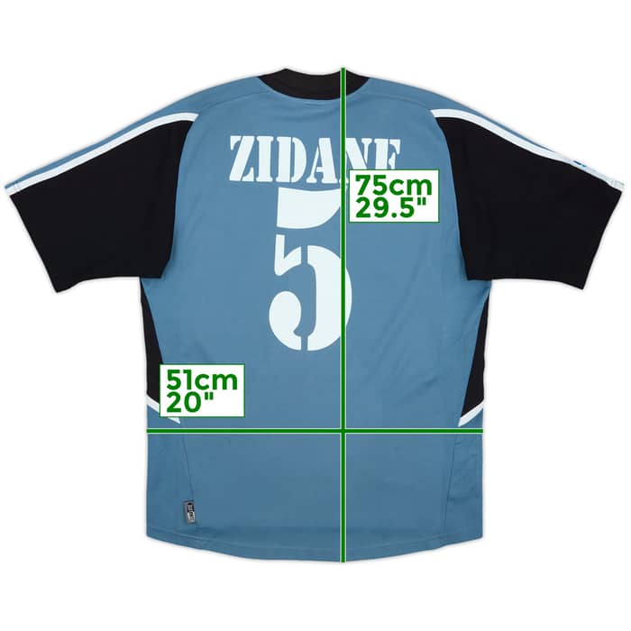 2001 Real Madrid Third Shirt Zidane #5 - 7/10 - (S)