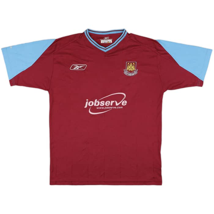 2003-05 West Ham Home Shirt - 9/10 - (M)