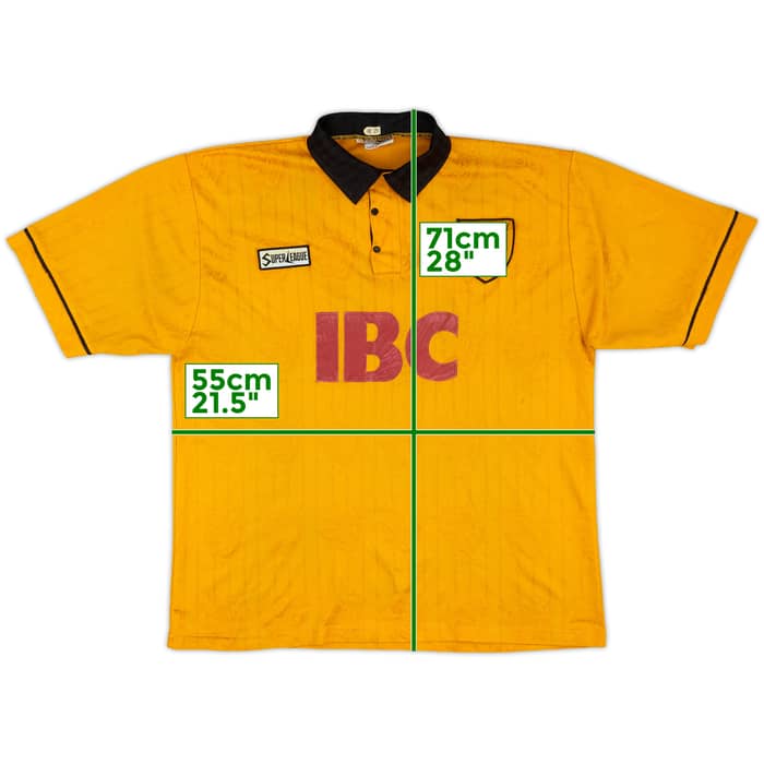1995-97 Hull City Home Shirt - 7/10 - (XL)