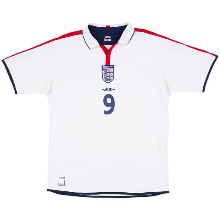2003-05 England Home Shirt Rooney #9 - 5/10 - (XL)
