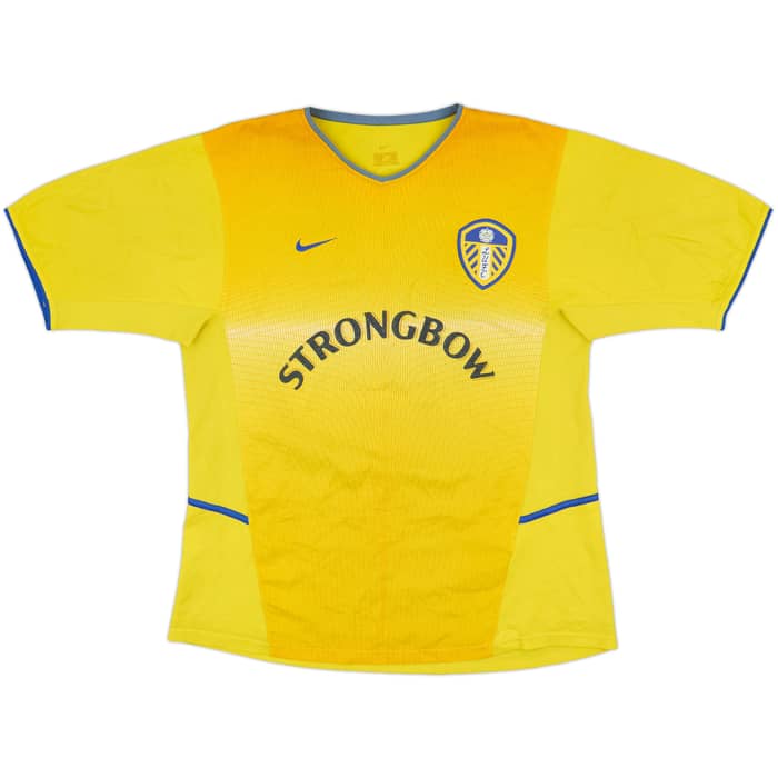 2002-03 Leeds United Away Shirt Radebe #5 - 5/10 - (M)