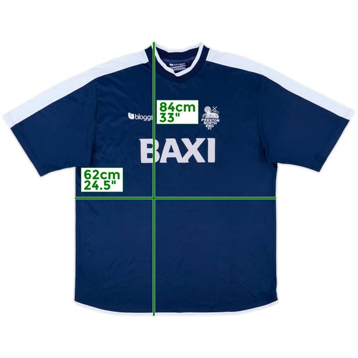2000-01 Preston Away Shirt - 8/10 - (XL)