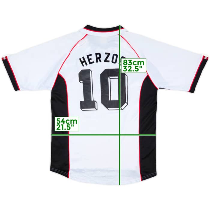 1998 Austria Home Shirt Herzog #10 - 5/10 - (L)