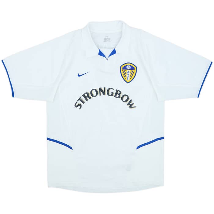 2002-03 Leeds United Home Shirt Keane #7 - 8/10 - (M)