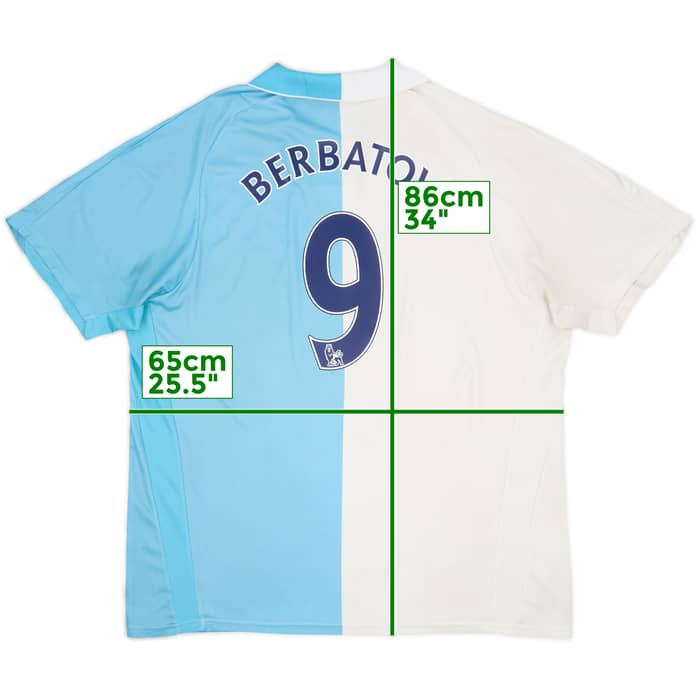2007-08 Tottenham Special Edition 125th Anniversary Shirt Berbatov #9 - 6/10 - (XXL)