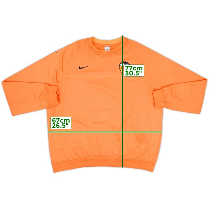 2008-09 Valencia Nike Sweat Top - 5/10 - (XXL)
