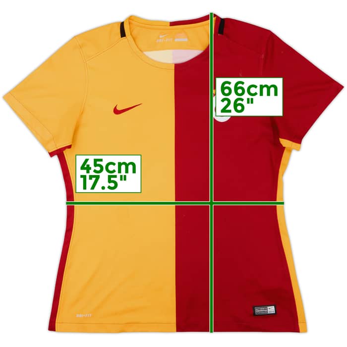 2015-16 Galatasaray Home Shirt - 8/10 - (Women's L)