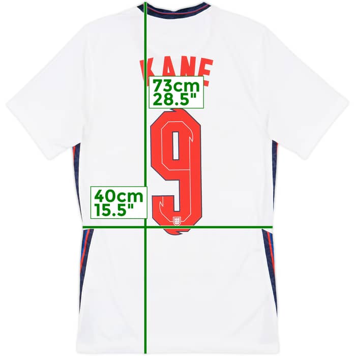 2020-22 England Home Shirt Kane #9 - 8/10 - (XS)