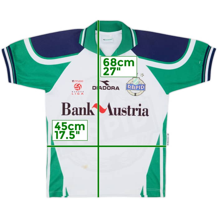 1998-99 Rapid Vienna Home Shirt - 5/10 - (XS)