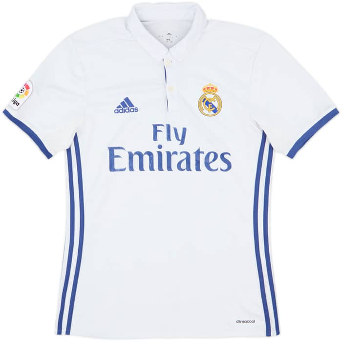 2016-17 Real Madrid Home Shirt - 5/10 - (S)