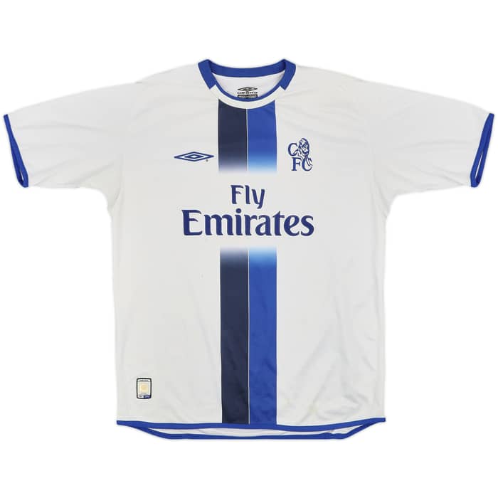 2003-05 Chelsea Away Shirt Mutu #7 - 5/10 - (L)