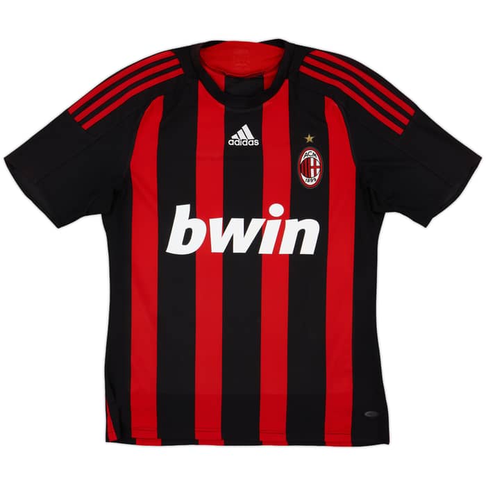 2008-09 AC Milan Home Shirt Gattuso #8 - 8/10 - (M)