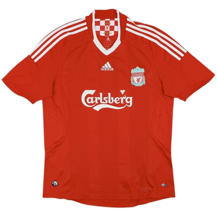2008-10 Liverpool Home Shirt - 4/10 - (L)