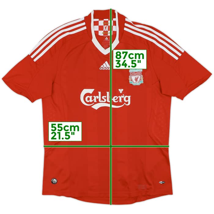 2008-10 Liverpool Home Shirt - 4/10 - (L)
