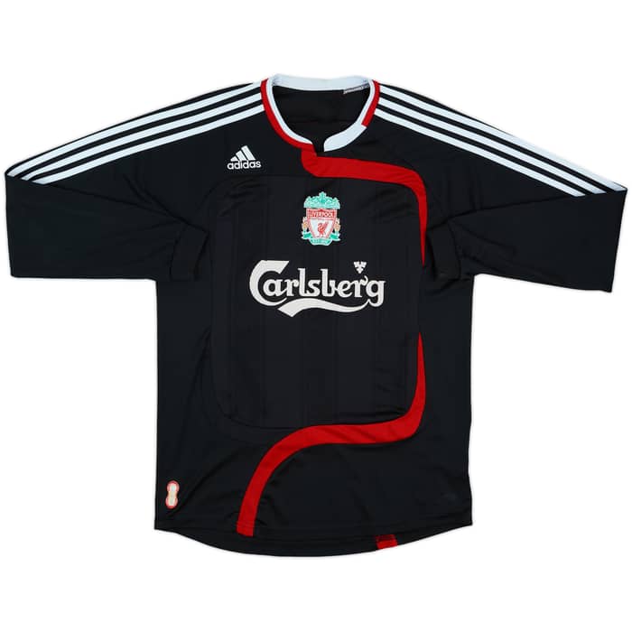 2007-08 Liverpool Third L/S Shirt Torres #9 - 6/10 - (M)